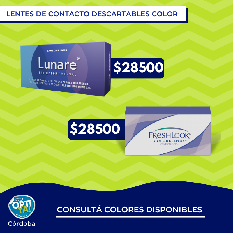 Lentes de 2024 contacto multifocales descartables